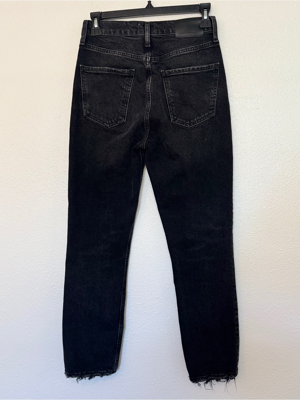 Citizens of Humanity Jolene High Rise Vintage Jeans Black Size 24 Button Fly - Picture 3 of 6